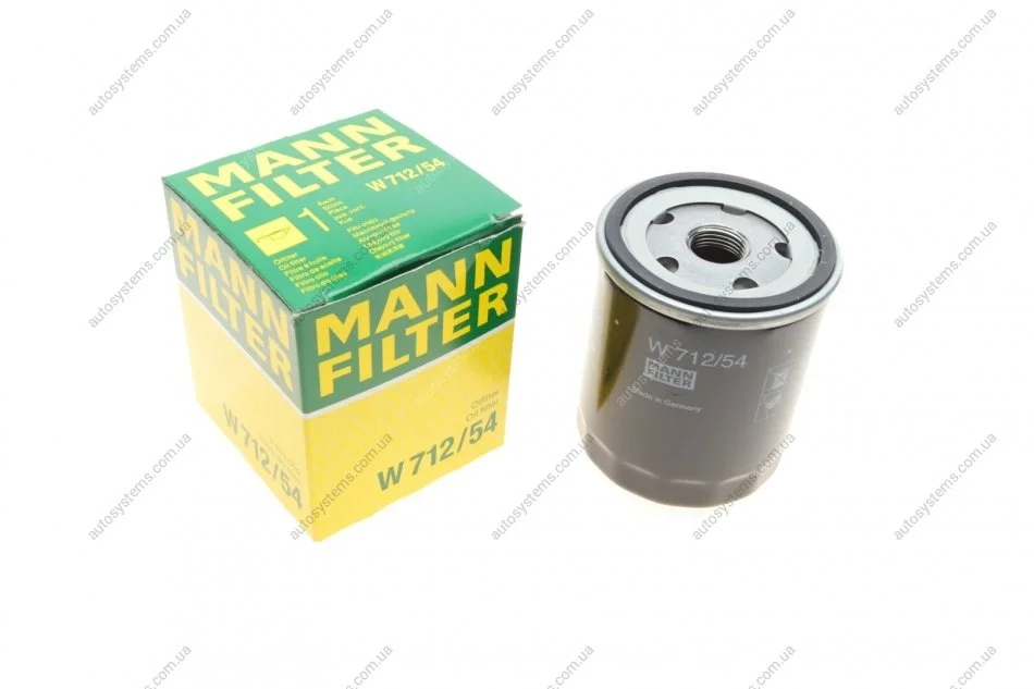 Фильтр масляний MANN W 712/54 (фото 1)