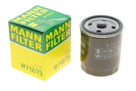 Фильтр масляный MANN W 712/73
