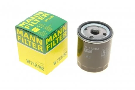 Фильтр масляний MANN W 712/82