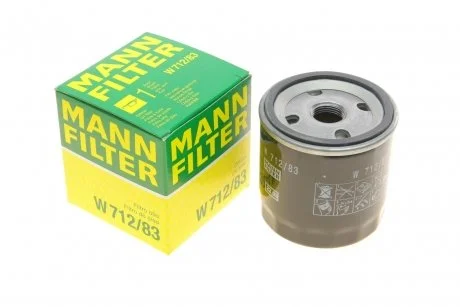 Фильтр масляний MANN W 712/83