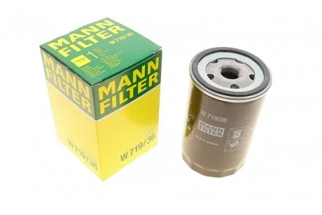 Фильтр масляний MANN W 719/36