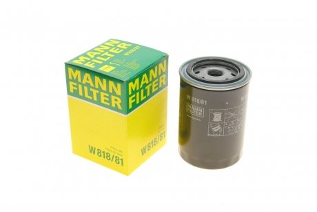 Фильтр масляний MANN W 818/81 (фото 1)