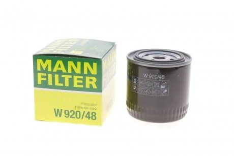 Фильтр масляний MANN W 920/48