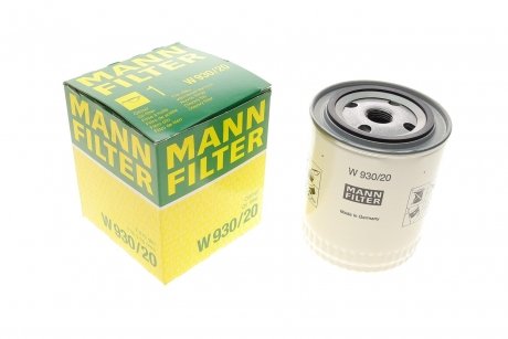 Фильтр масляний MANN W 930/20