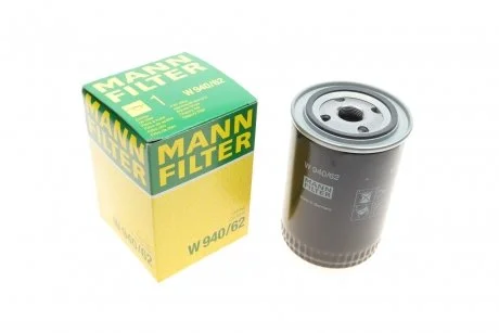 Фильтр масляний MANN W 940/62