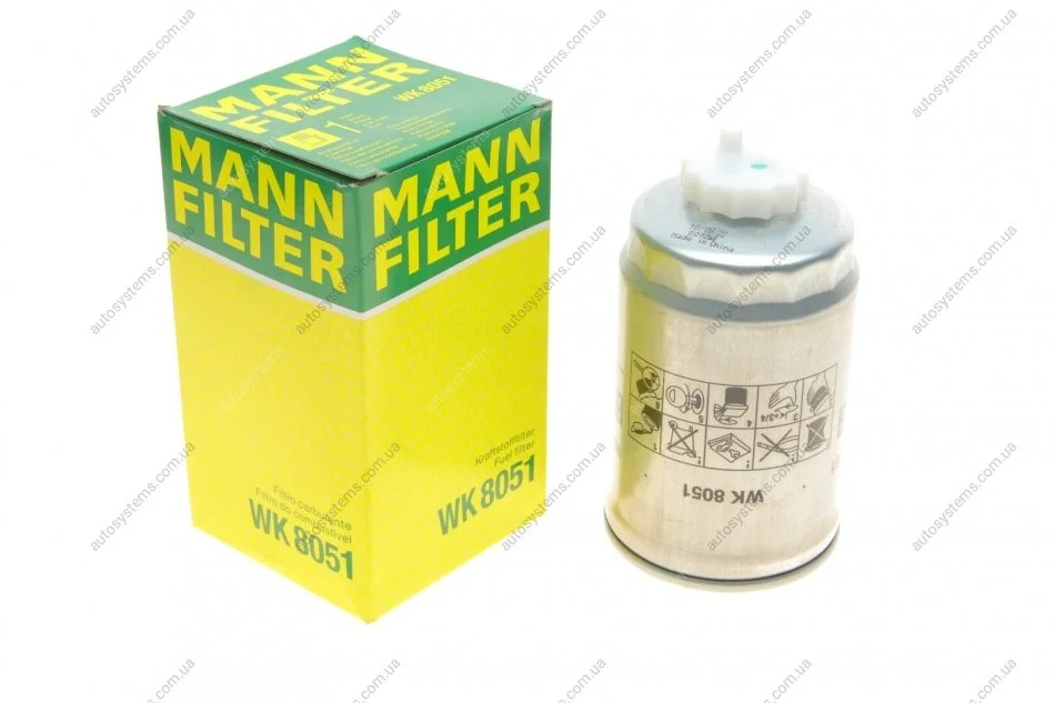 Фильтр топлива MANN WK 8051 (фото 1)