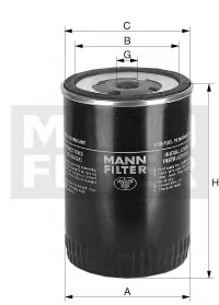 Топливный фильтр MANN WK 929 (фото 1)