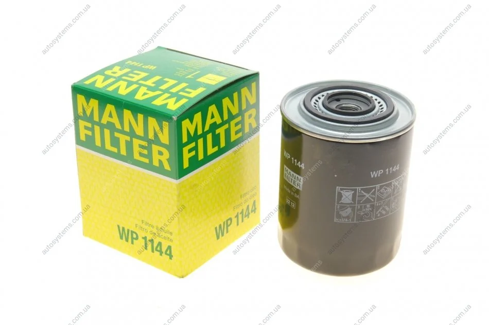 Фильтр масляний MANN WP 1144 (фото 1)