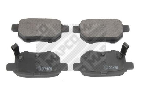 Тормозные колодки дисковые, комплект MAPCO 6927