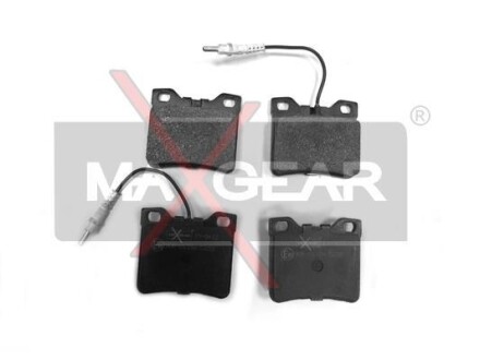 Тормозные колодки дисковые, комплект MAXGEAR 19-0412