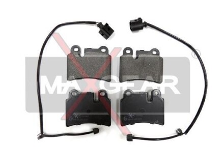 Тормозные колодки дисковые, комплект MAXGEAR 19-0422