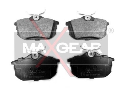 Тормозные колодки дисковые, комплект MAXGEAR 19-0427