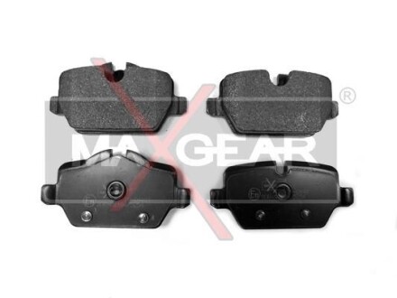 Тормозные колодки дисковые, комплект MAXGEAR 19-0448