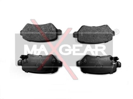 Тормозные колодки дисковые, комплект MAXGEAR 19-0450