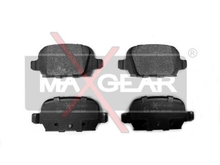 Тормозные колодки дисковые, комплект MAXGEAR 19-0451