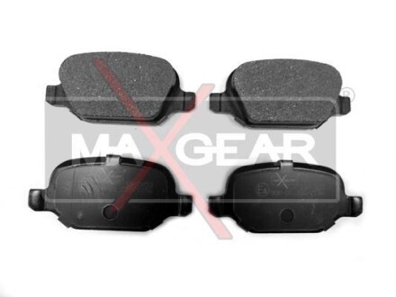 Тормозные колодки дисковые, комплект MAXGEAR 19-0453