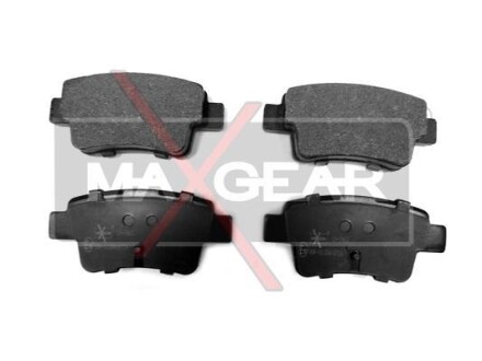 Тормозные колодки дисковые, комплект MAXGEAR 19-0463