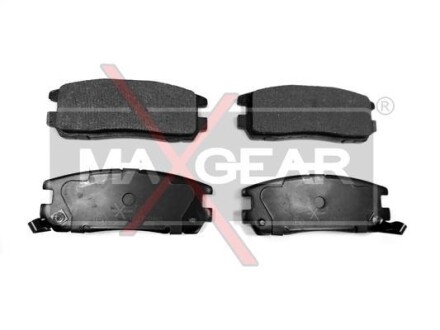 Тормозные колодки дисковые, комплект MAXGEAR 19-0483