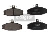 Тормозные колодки дисковые, комплект MAXGEAR 19-0490 (фото 1)