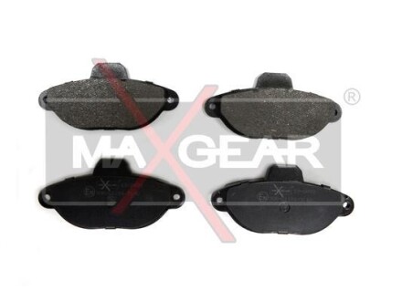 Тормозные колодки дисковые, комплект MAXGEAR 19-0493