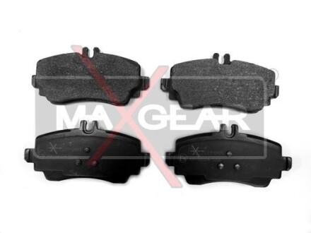 Тормозные колодки дисковые, комплект MAXGEAR 19-0498