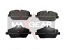 Тормозные колодки дисковые, комплект MAXGEAR 19-0564 (фото 1)
