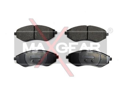 Тормозные колодки дисковые, комплект MAXGEAR 19-0568