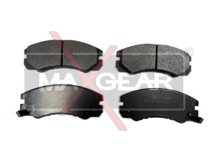 Тормозные колодки дисковые, комплект MAXGEAR 19-0581