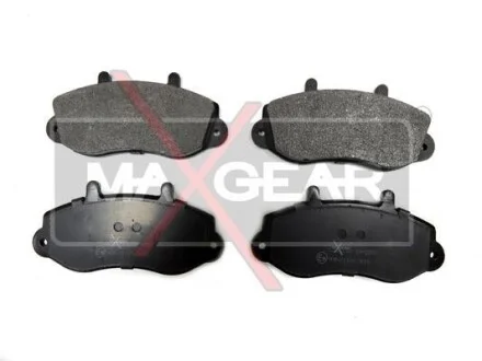 Тормозные колодки дисковые, комплект MAXGEAR 19-0587