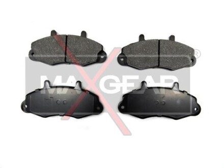 Тормозные колодки дисковые, комплект MAXGEAR 19-0588