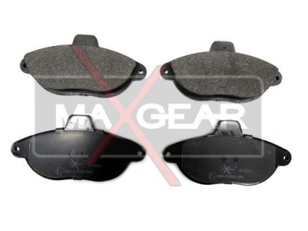 Тормозные колодки дисковые, комплект MAXGEAR 19-0591