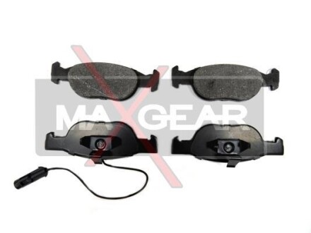 Тормозные колодки дисковые, комплект MAXGEAR 19-0626