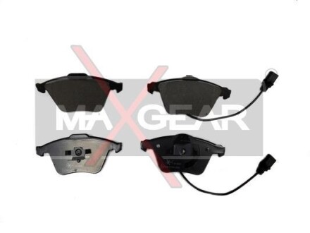 Тормозные колодки дисковые, комплект MAXGEAR 19-0634