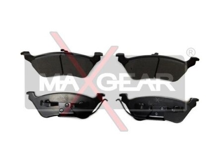 Тормозные колодки дисковые, комплект MAXGEAR 19-0646