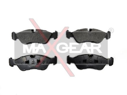 Тормозные колодки дисковые, комплект MAXGEAR 19-0654