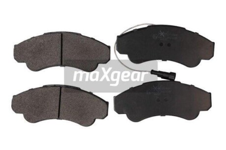 Тормозные колодки дисковые, комплект MAXGEAR 19-0668