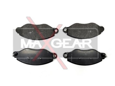 Тормозные колодки дисковые, комплект MAXGEAR 19-0671