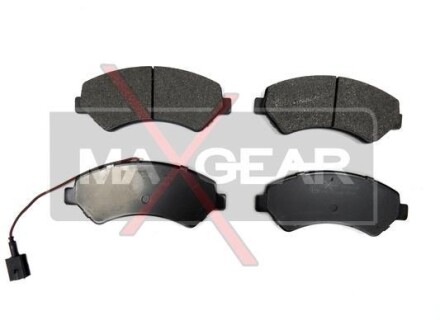Тормозные колодки дисковые, комплект MAXGEAR 19-0674