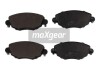 Тормозные колодки дисковые, комплект MAXGEAR 19-0876 (фото 1)