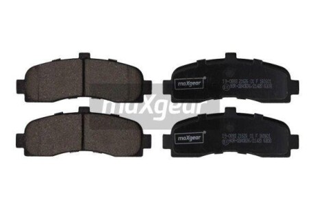 Тормозные колодки дисковые, комплект MAXGEAR 19-0893