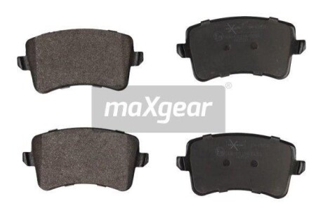 Тормозные колодки дисковые, комплект MAXGEAR 19-0907