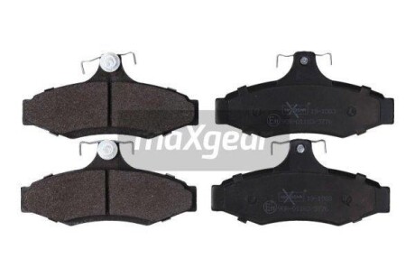 Тормозные колодки дисковые, комплект MAXGEAR 19-1083