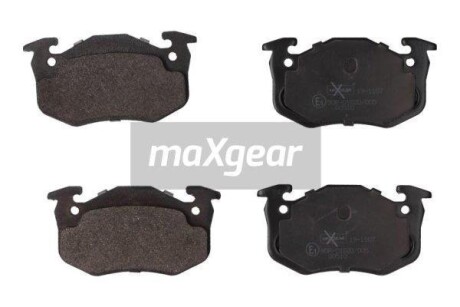 Тормозные колодки дисковые, комплект MAXGEAR 19-1107