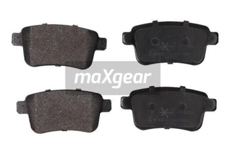 Тормозные колодки дисковые, комплект MAXGEAR 19-1108