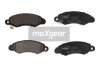 Тормозные колодки дисковые, комплект MAXGEAR 19-1149 (фото 1)
