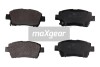 Тормозные колодки дисковые, комплект MAXGEAR 19-1153 (фото 1)