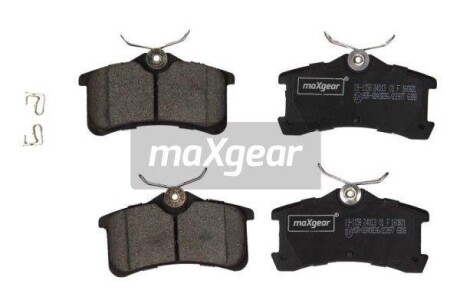 Тормозные колодки дисковые, комплект MAXGEAR 19-1158