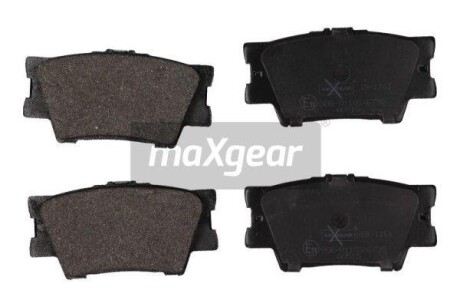 Тормозные колодки дисковые, комплект MAXGEAR 19-1161