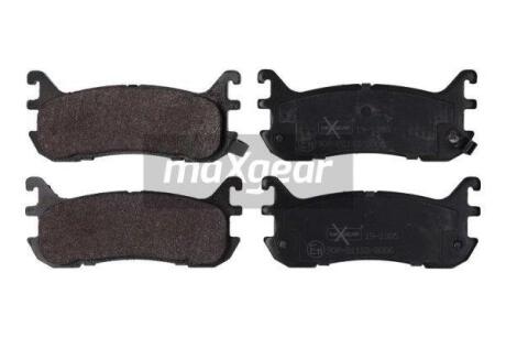 Тормозные колодки дисковые, комплект MAXGEAR 19-1385