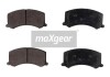 Тормозные колодки дисковые, комплект MAXGEAR 19-1388 (фото 1)